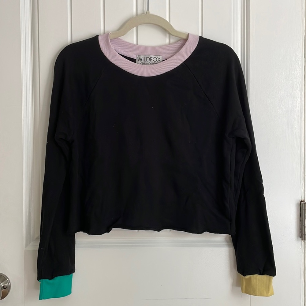 Wildfox Beach House Crop Sweater
